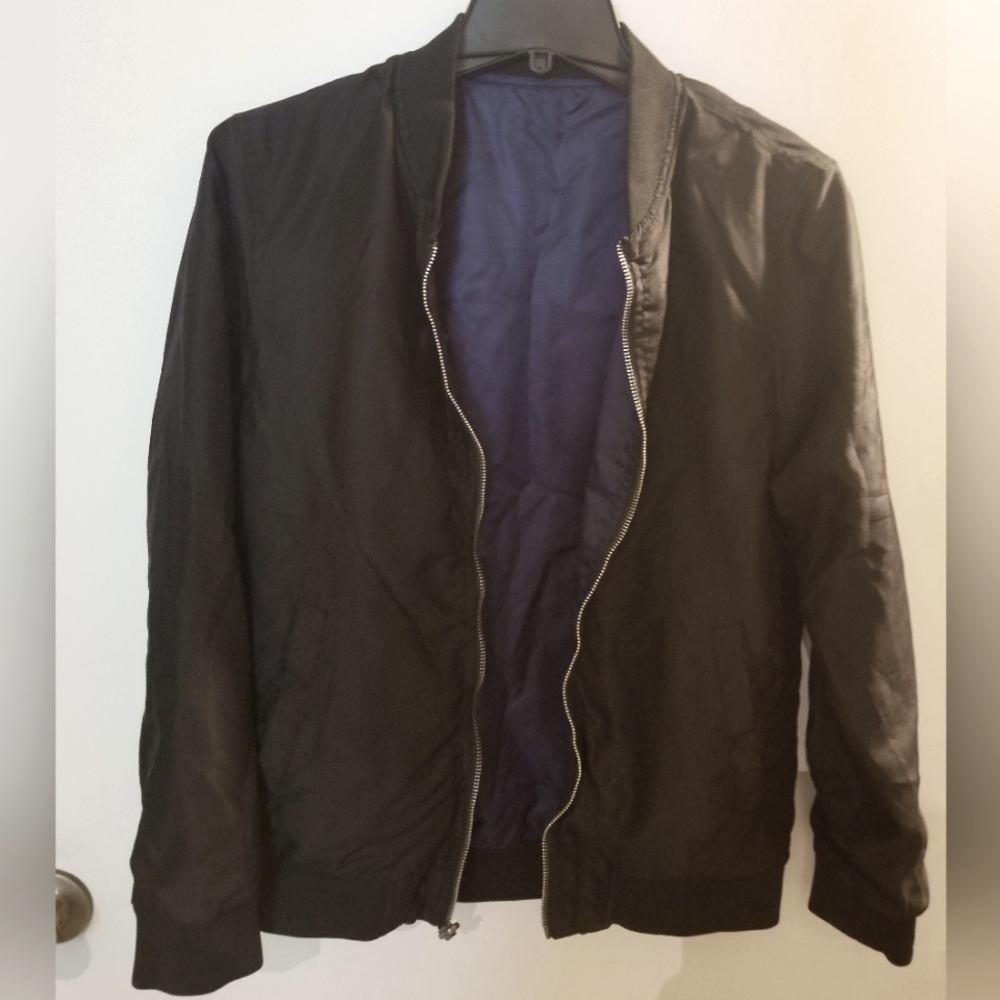 Reversible Thin Bomber Jacket